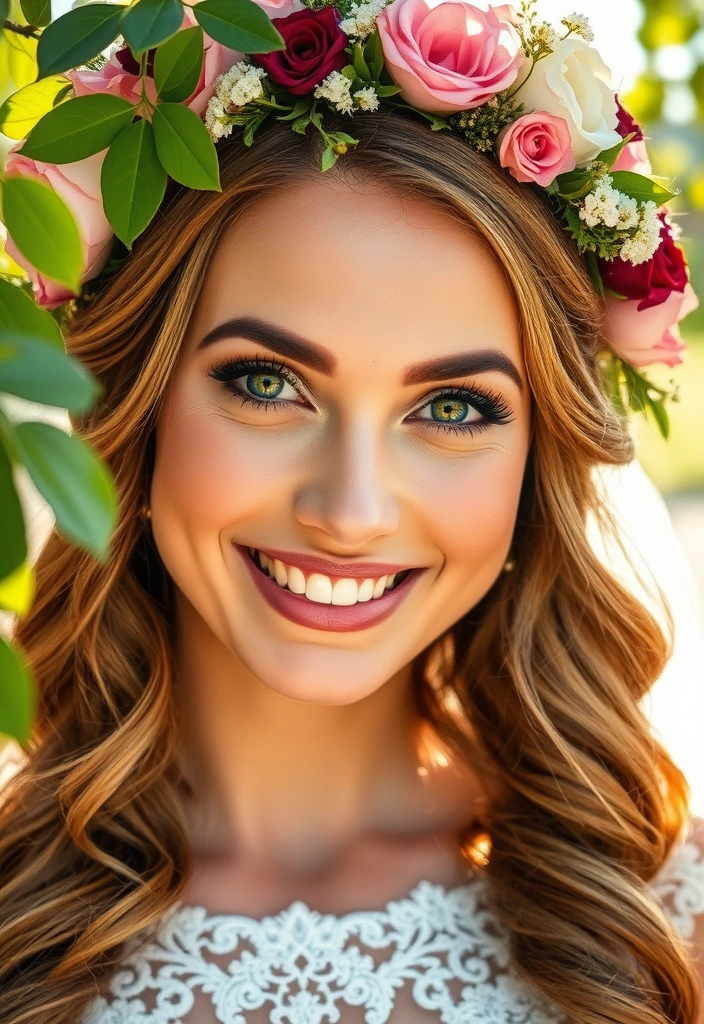 21 Fairytale Wedding Ideas That Will Make Your Dreams Come True (You Won't Believe #11!) - 12. Whimsical Floral Crowns
