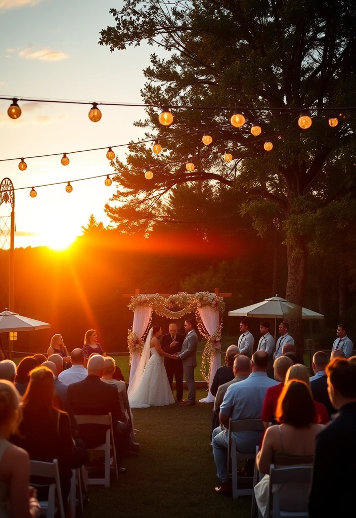 21 Bohemian Wedding Ideas That Will Make Your Heart Skip a Beat! - 10. Natural Lighting