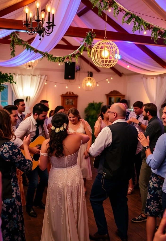 21 Bohemian Wedding Ideas That Will Make Your Heart Skip a Beat! - 14. Live Music and Entertainment