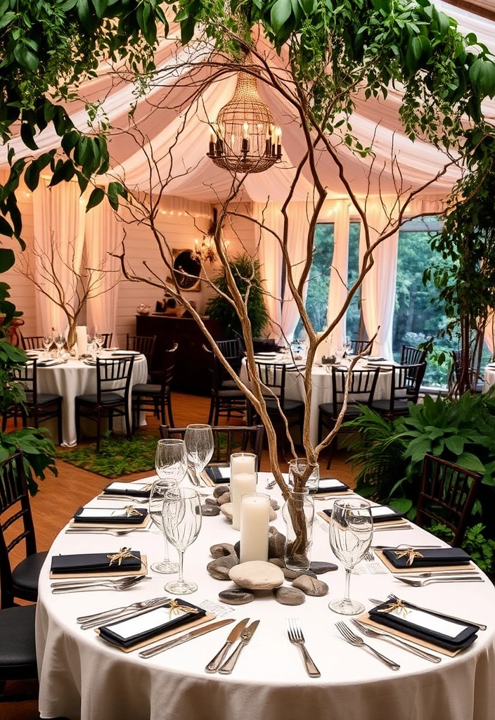 21 Bohemian Wedding Ideas That Will Make Your Heart Skip a Beat! - 12. Nature-Inspired Decor