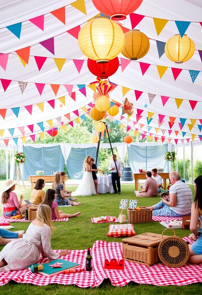 21 Bohemian Wedding Ideas That Will Make Your Heart Skip a Beat! - 18. Festival-Inspired Decor