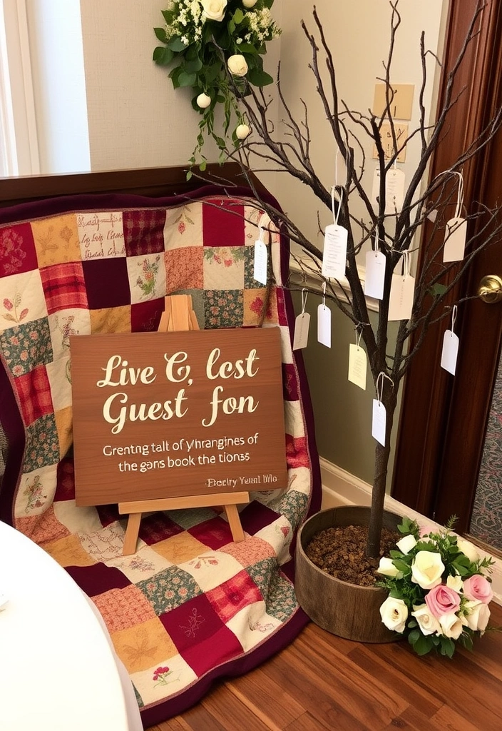 21 Farm Wedding Ideas That Will Make You Say 'I Do!' in Style! - 5. Unique Guestbook Ideas