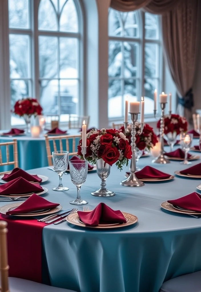 21 Winter Wedding Ideas That Will Make You Say 'I Do' in the Snow! - 3. Winter Wonderland Color Palette
