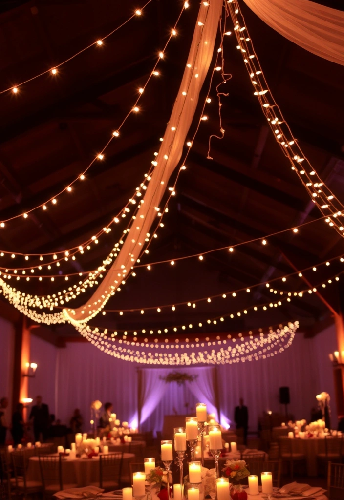 21 Winter Wedding Ideas That Will Make You Say 'I Do' in the Snow! - 10. Dramatic Lighting