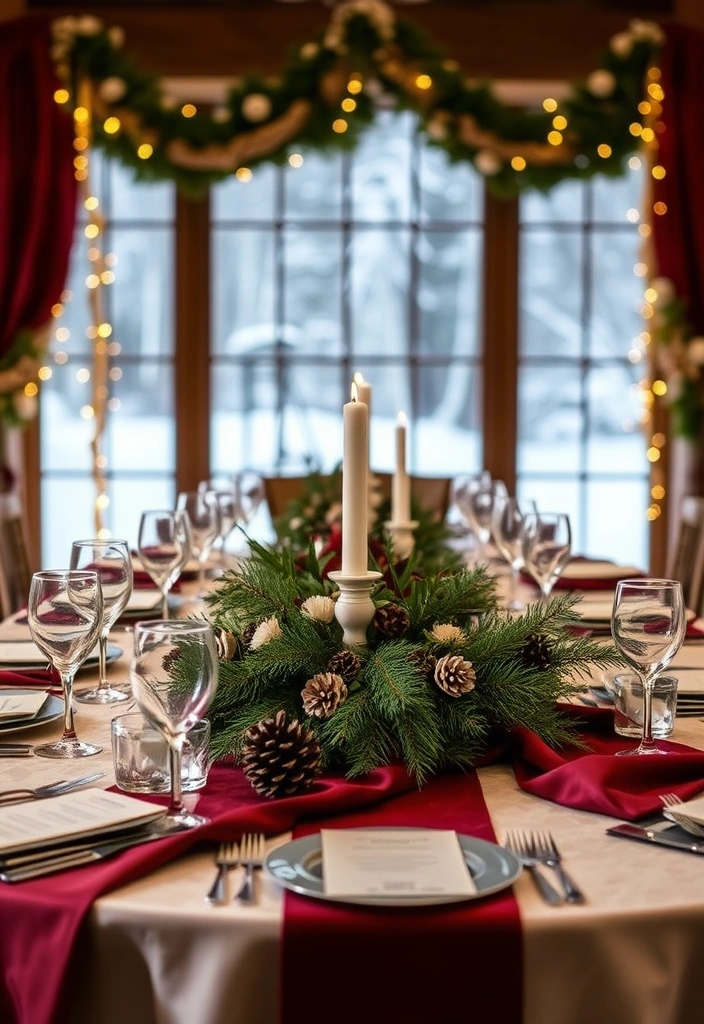 21 Winter Wedding Ideas That Will Make You Say 'I Do' in the Snow! - 16. Festive Table Settings