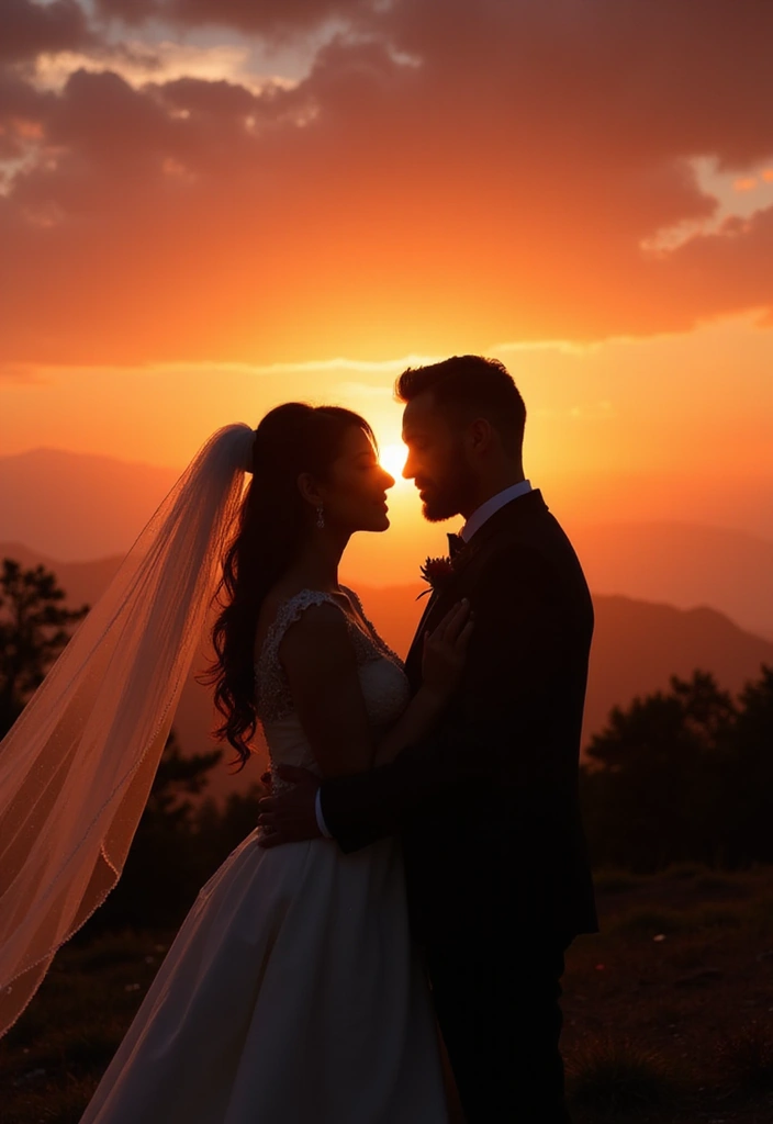 20 Unique Wedding Photoshoot Ideas That'll Make Your Big Day Unforgettable! (You Won't Believe #5!) - 1. Golden Hour Bliss