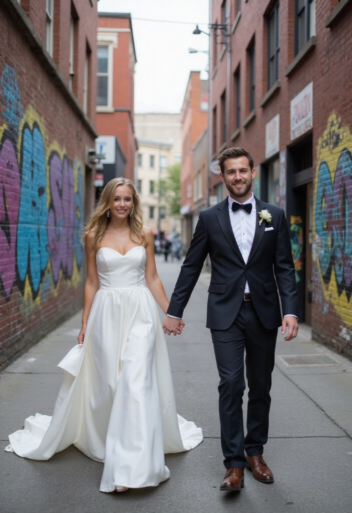 20 Unique Wedding Photoshoot Ideas That'll Make Your Big Day Unforgettable! (You Won't Believe #5!) - 6. Urban Jungle