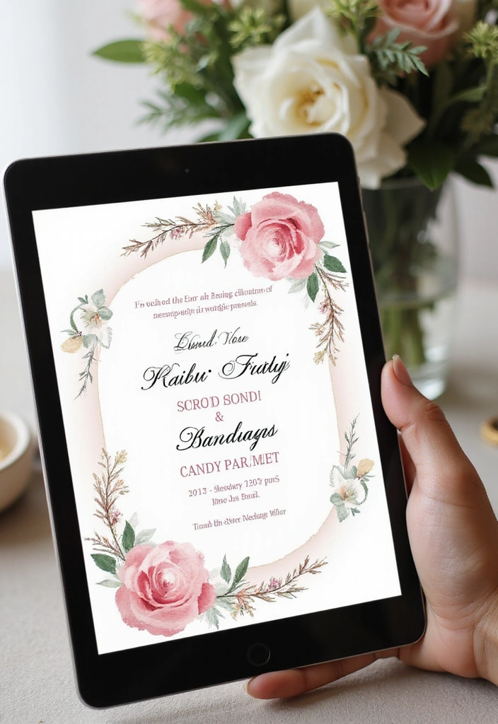 21 Trendy Wedding Invitations Ideas You Need to See (Especially #11!) - 20. Digital Invitations