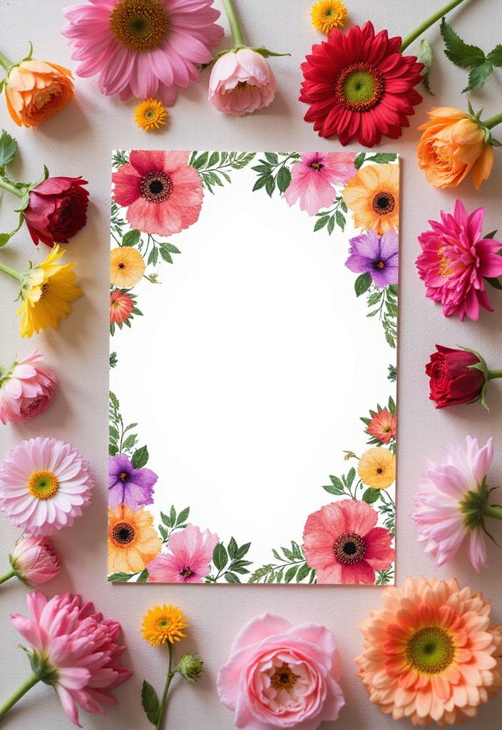 21 Trendy Wedding Invitations Ideas You Need to See (Especially #11!) - 4. Floral Elegance