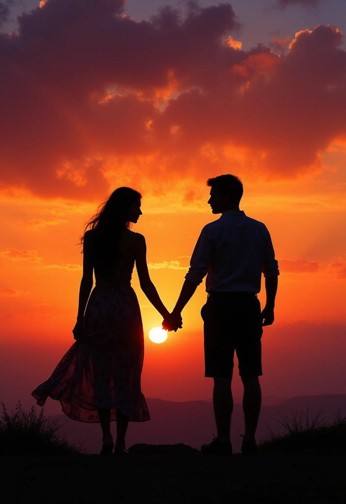 20 Unique Wedding Photoshoot Ideas That'll Make Your Big Day Unforgettable! (You Won't Believe #5!) - 8. Artistic Silhouettes