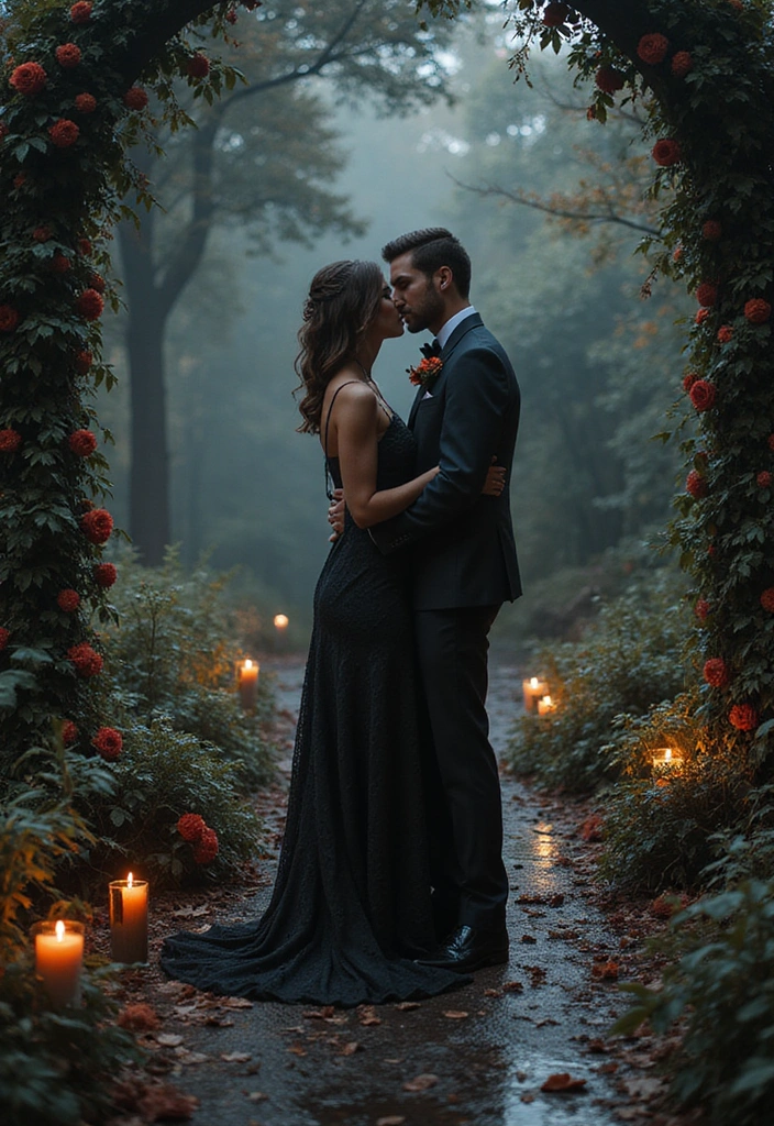 21 Dark Fairytale Wedding Themes That Will Leave You Spellbound (You Won't Believe #13!) - 17. The Witching Hour