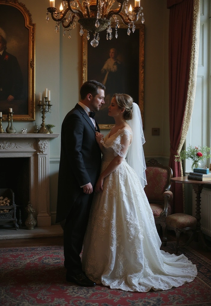 21 Dark Fairytale Wedding Themes That Will Leave You Spellbound (You Won't Believe #13!) - 6. Victorian Mystery