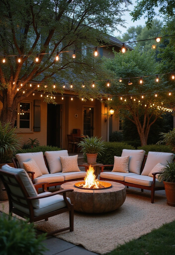 21 Enchanting Country Garden Wedding Ideas That Will Leave You Breathless! - 7. Outdoor Lounge Areas