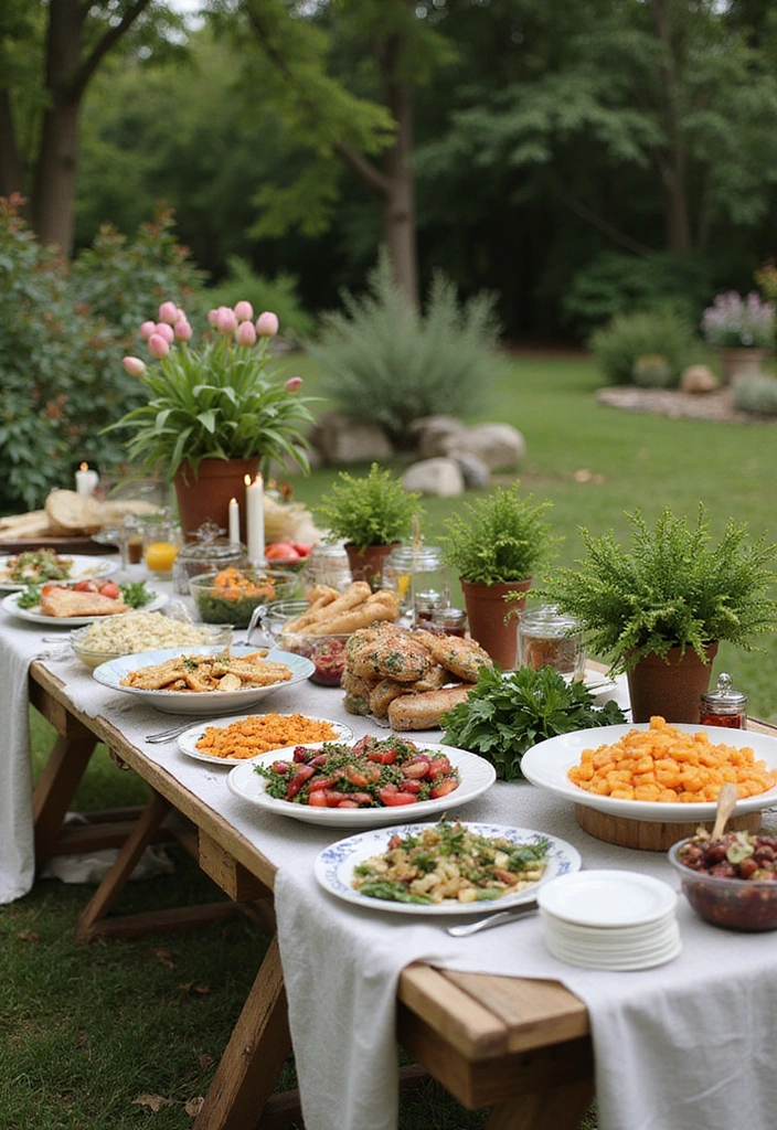21 Enchanting Country Garden Wedding Ideas That Will Leave You Breathless! - 20. Seasonal Menu