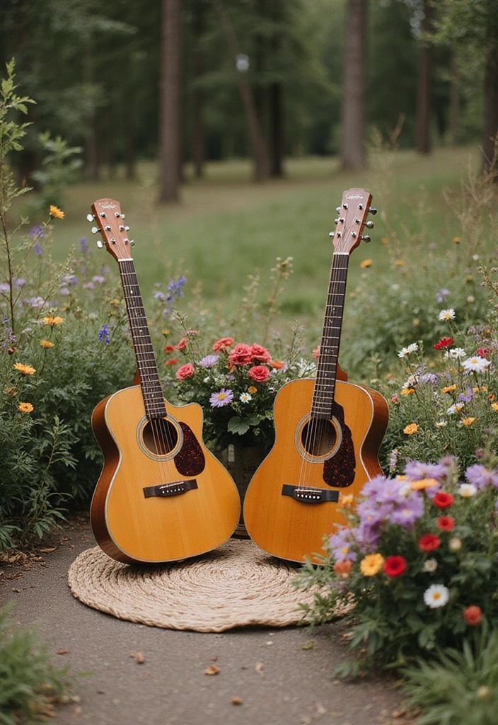 21 Wildflower Wedding Inspirations That'll Make Your Heart Skip a Beat! - 21. Wildflower-Inspired Music Playlist