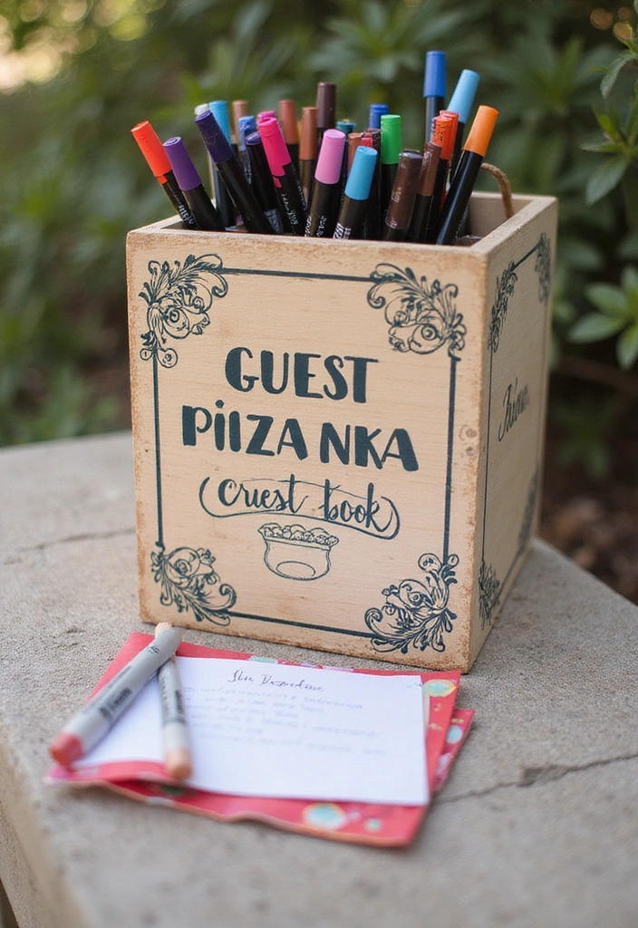 21 Stunning Mexican Wedding Theme Ideas That Will Make Your Ceremony Unforgettable! - 18. Guest Book with a Cultural Twist