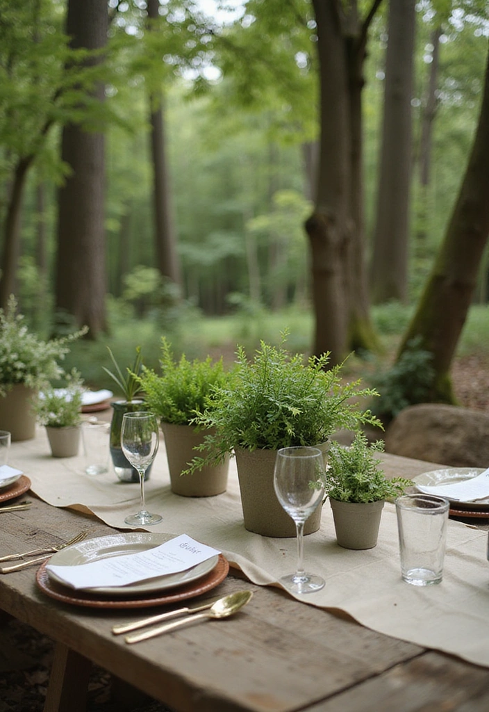 21 Stunning Mexican Wedding Theme Ideas That Will Make Your Ceremony Unforgettable! - 11. Eco-Friendly Decor Options