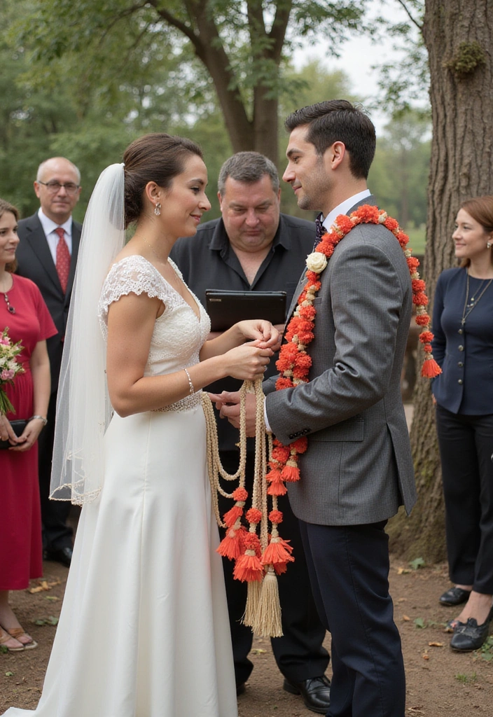 21 Stunning Mexican Wedding Theme Ideas That Will Make Your Ceremony Unforgettable! - 8. Cultural Unity Ceremony