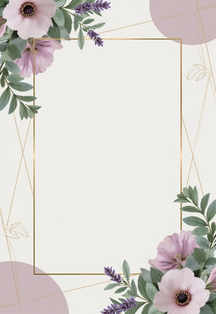 21 Stunning Sage and Lavender Wedding Themes That Will Leave You Breathless! - 6. Modern Minimalism
