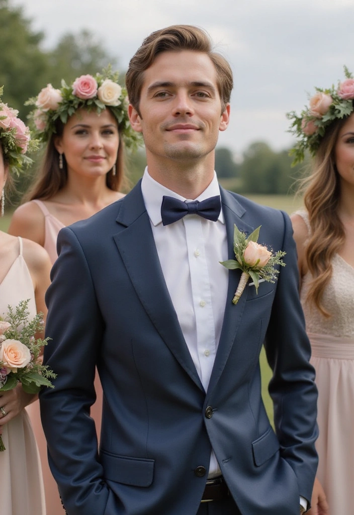 21 Wildflower Wedding Inspirations That'll Make Your Heart Skip a Beat! - 18. Stunning Wildflower Themed Attire