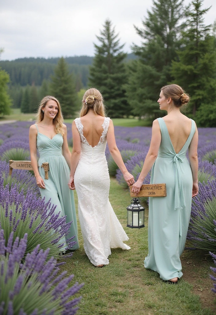 21 Stunning Sage and Lavender Wedding Themes That Will Leave You Breathless! - 4. Lavish Lavender Fields