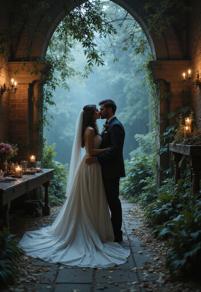 21 Dark Fairytale Wedding Themes That Will Leave You Spellbound (You Won't Believe #13!) - 7. Dark Fairy Tale
