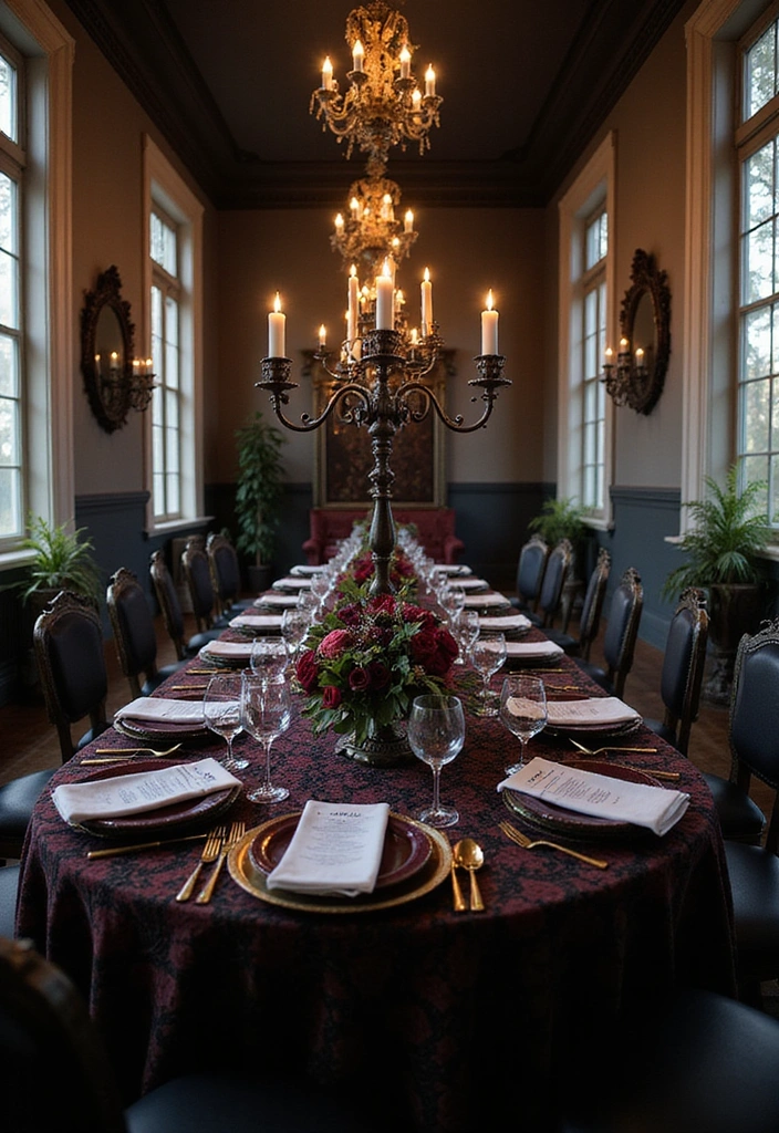 21 Dark Fairytale Wedding Themes That Will Leave You Spellbound (You Won't Believe #13!) - 2. Gothic Romance